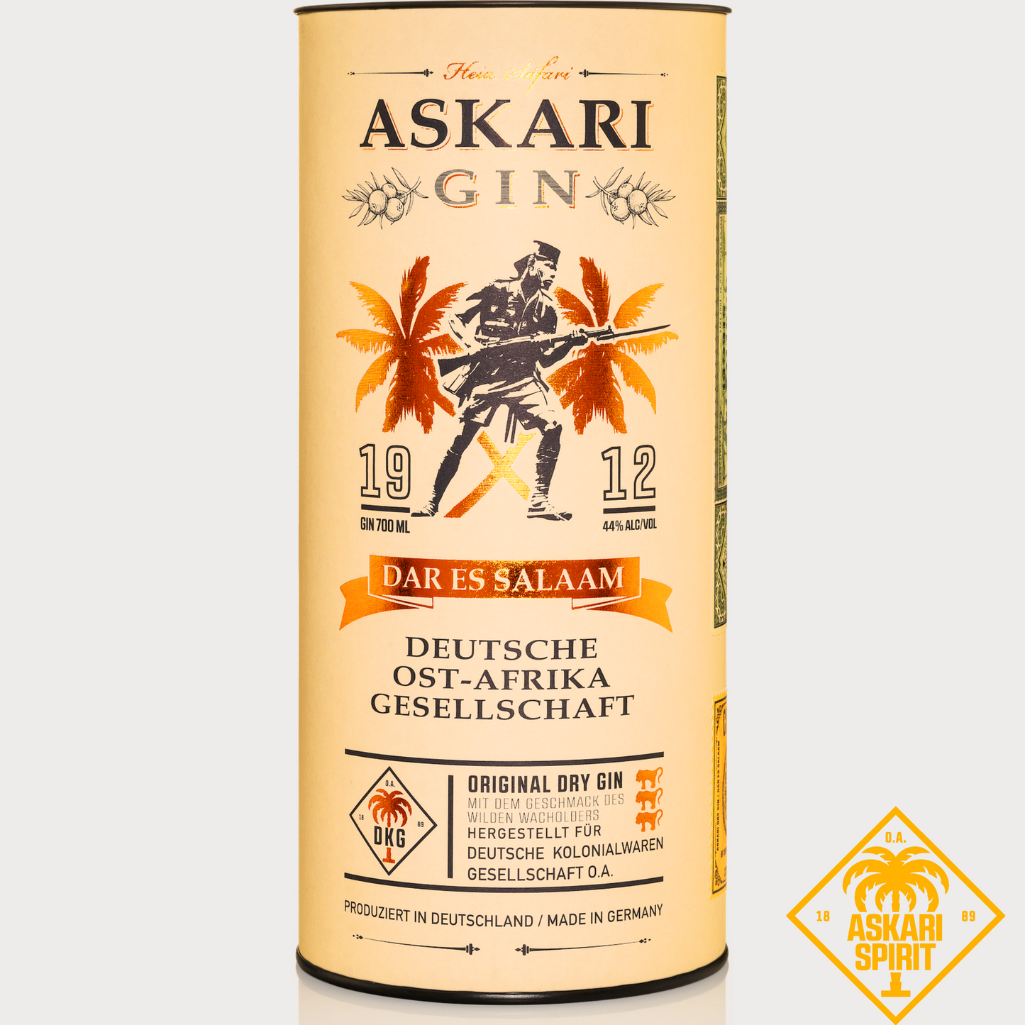 Askari Premium Gin Zitrusfrucht