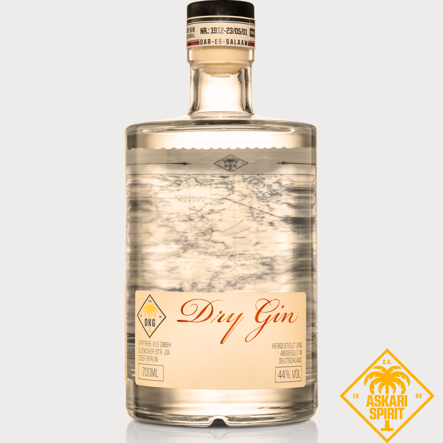 Askari Premium Gin Zitrusfrucht