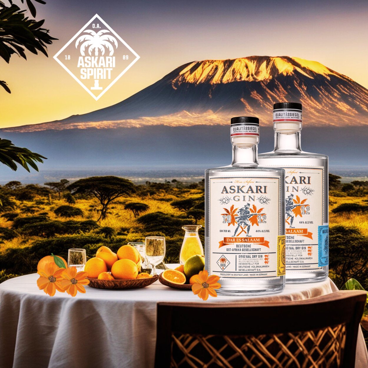 Askari Spirit Premium Gin