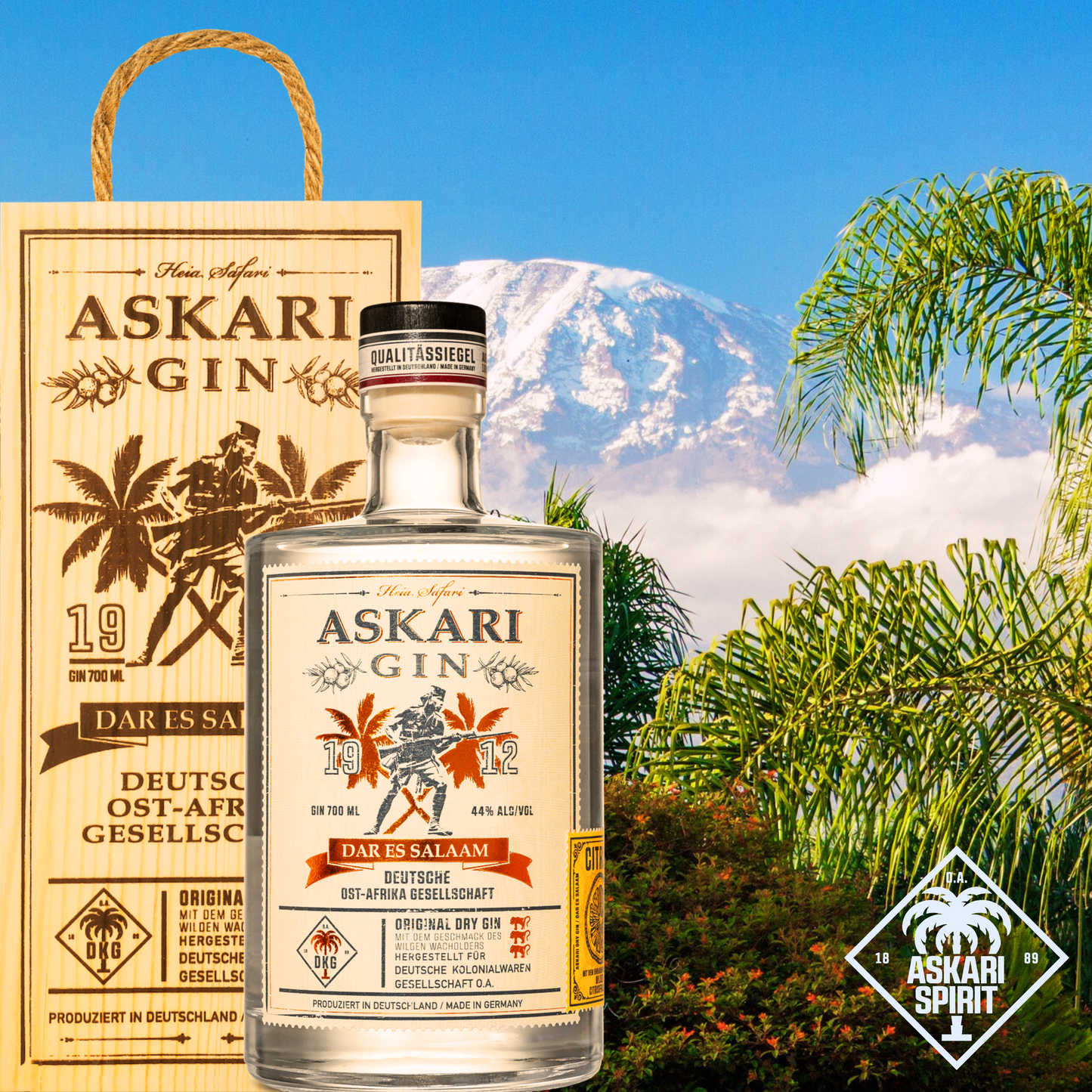 Askari Premium Gin Zitrusfrucht "Limited Edition"